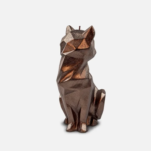 figurka-dekoracyjna-kot-geometryczny-brazowy-vicandi.webp
